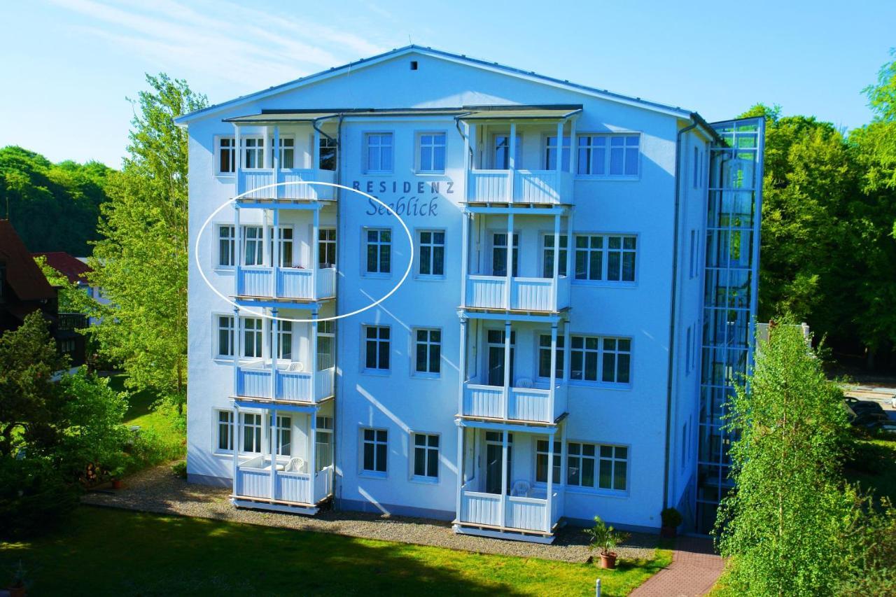 Residenz Seeblick Fewo 18 Mit Balkon Und Ostseeblick Sellin  ภายนอก รูปภาพ
