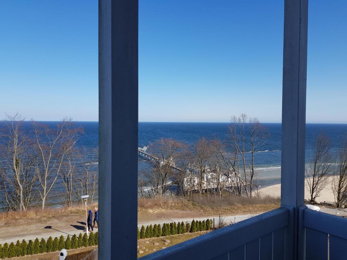 Residenz Seeblick Fewo 18 Mit Balkon Und Ostseeblick Sellin  ภายนอก รูปภาพ